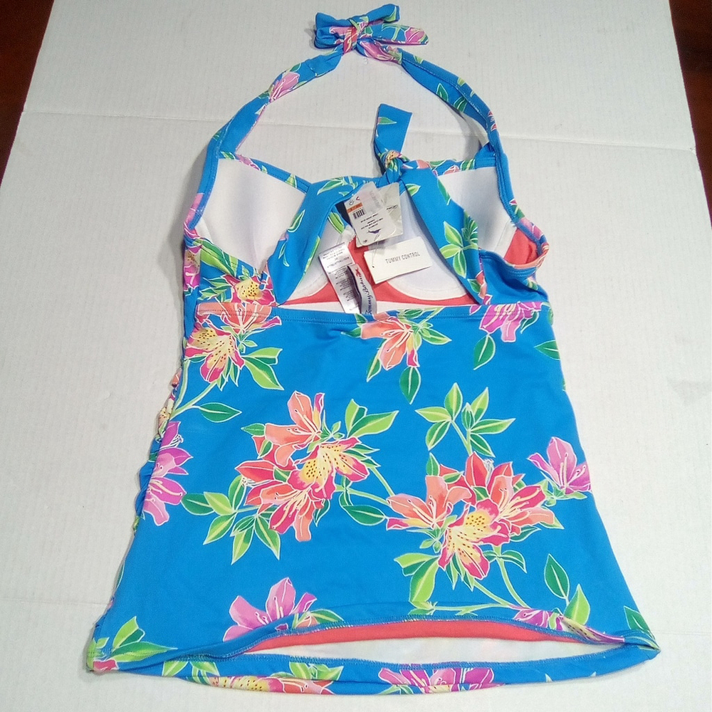 TOMMY BAHAMA TOP BIKINI TUMMY CONTROL SIZE SC - Picture 6 of 10